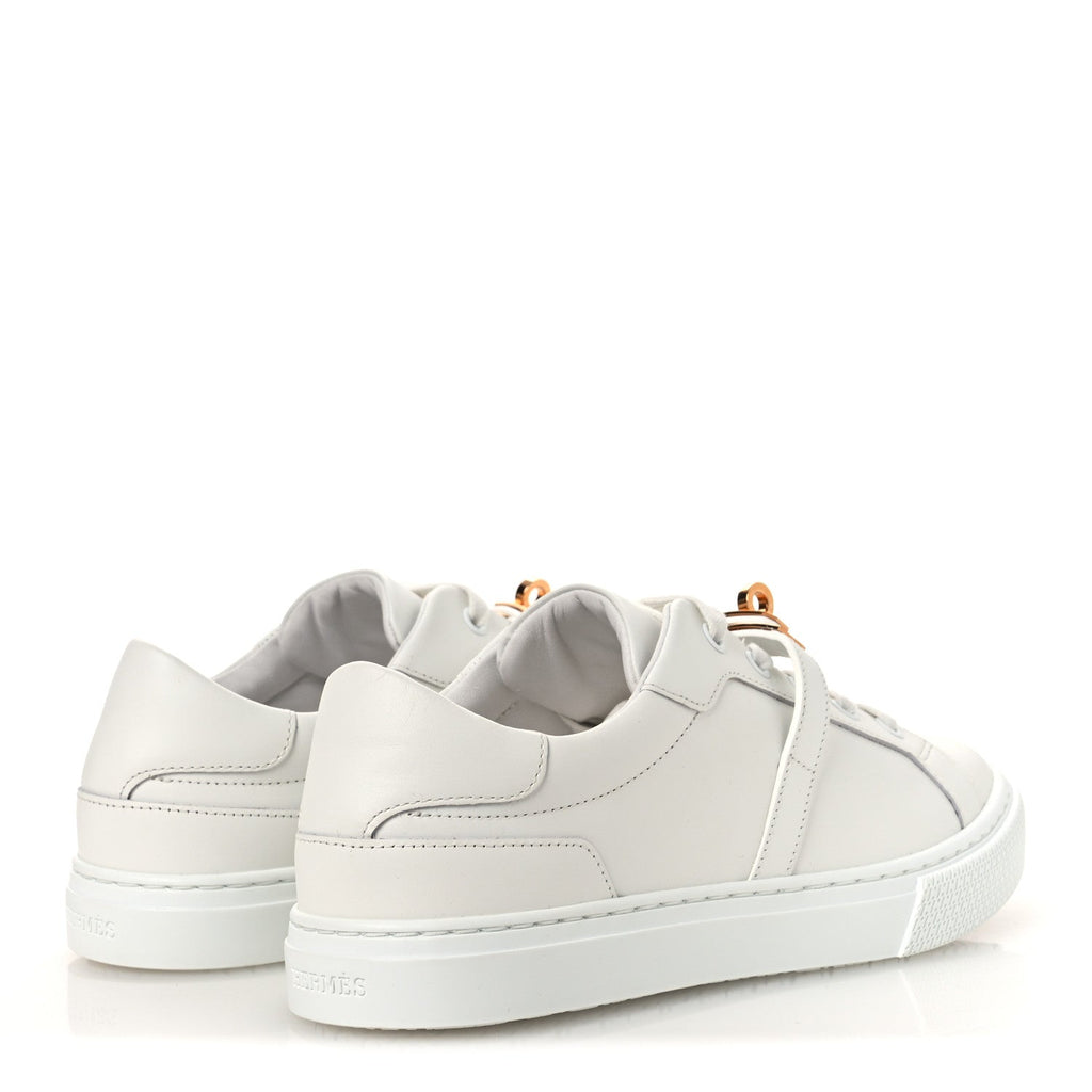 Calfskin Day Sneakers 37 White wholesalehk.shop