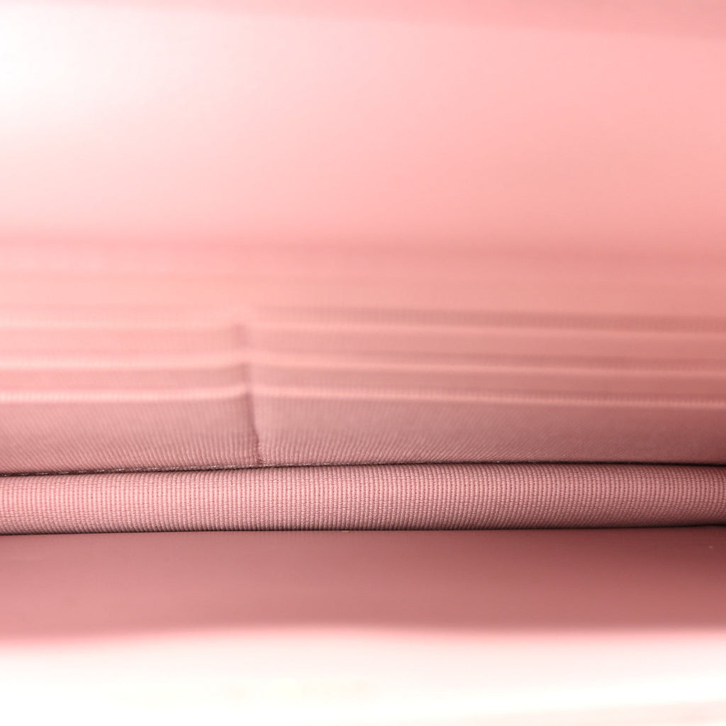 Caviar Quilted Studded CC Wallet on Chain WOC Light Pink wholesalehk.shop
