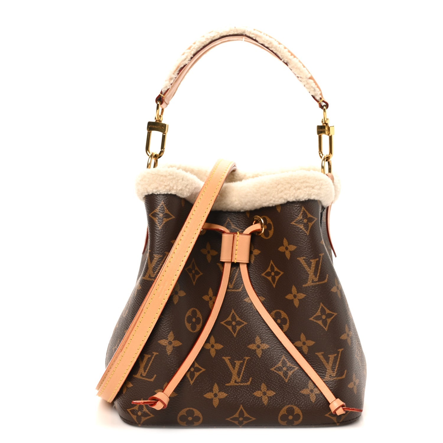 Monogram Shearling Cozygram Neonoe BB £¨ Direct shipment via from wholesalehk.shop