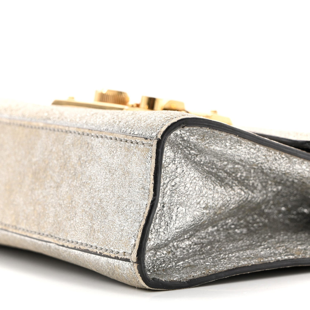 Galassia Small Padlock Shoulder Bag Platino £¨ Direct shipment via from wholesalehk.shop