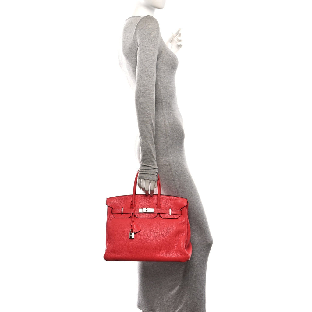 Taurillon Clemence Birkin 35 Bougainvillea £¨ Direct shipment via from wholesalehk.shop