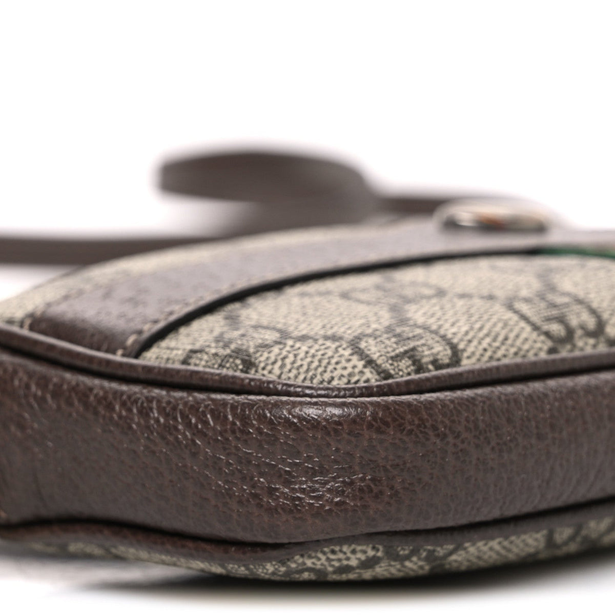 GG Supreme Monogram Web Mini Ophidia GG Bag Brown wholesalehk.shop