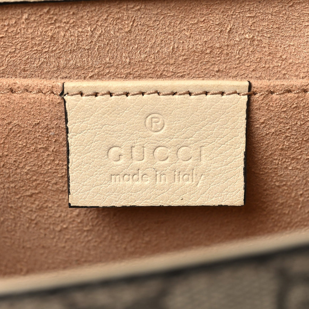 GG Supreme Monogram Calfskin Small Padlock Shoulder Bag Beige Mystic White Sun Oil £¨ Direct shipment via from wholesalehk.shop