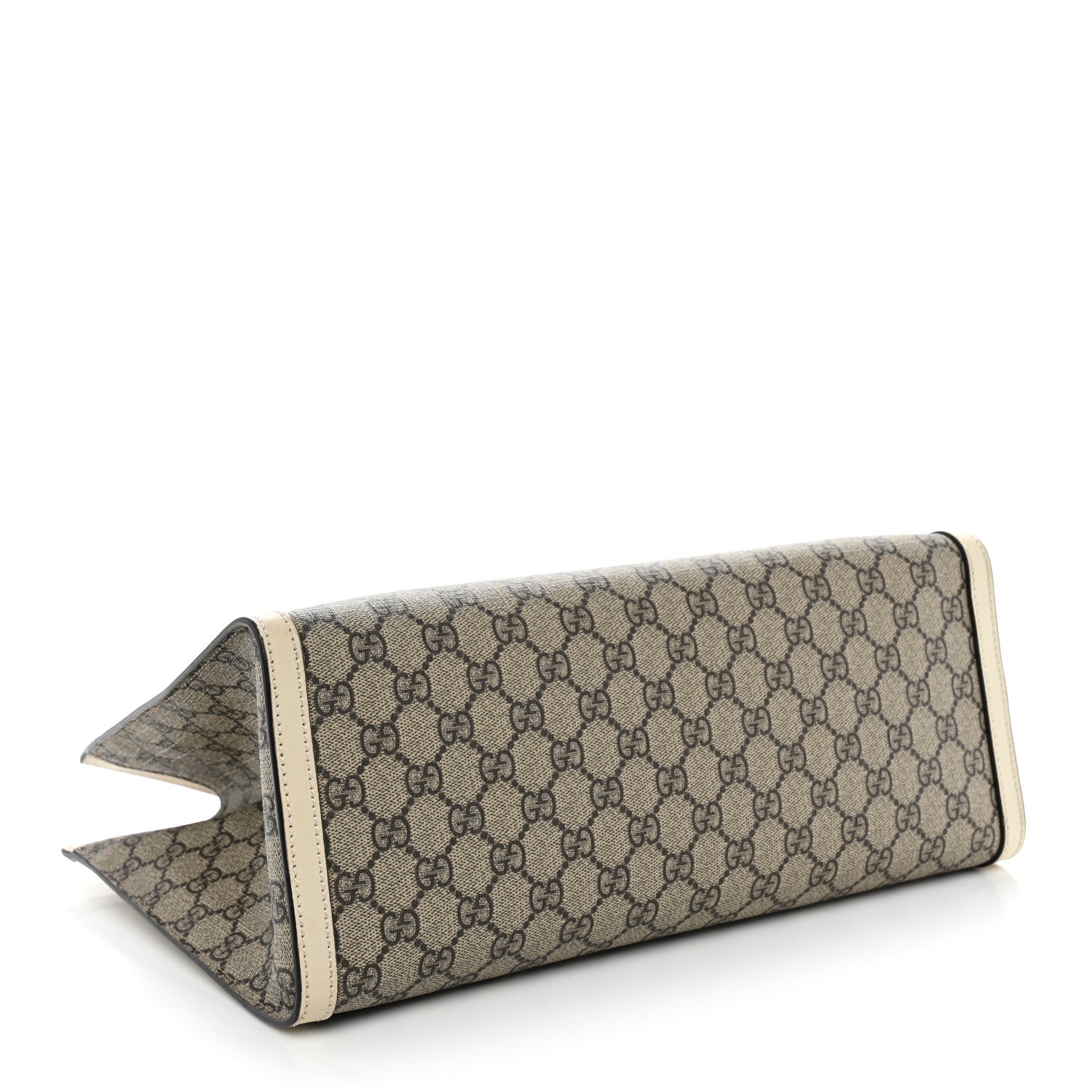 GG Supreme Monogram Medium Padlock Tote White £¨ Direct shipment via from wholesalehk.shop