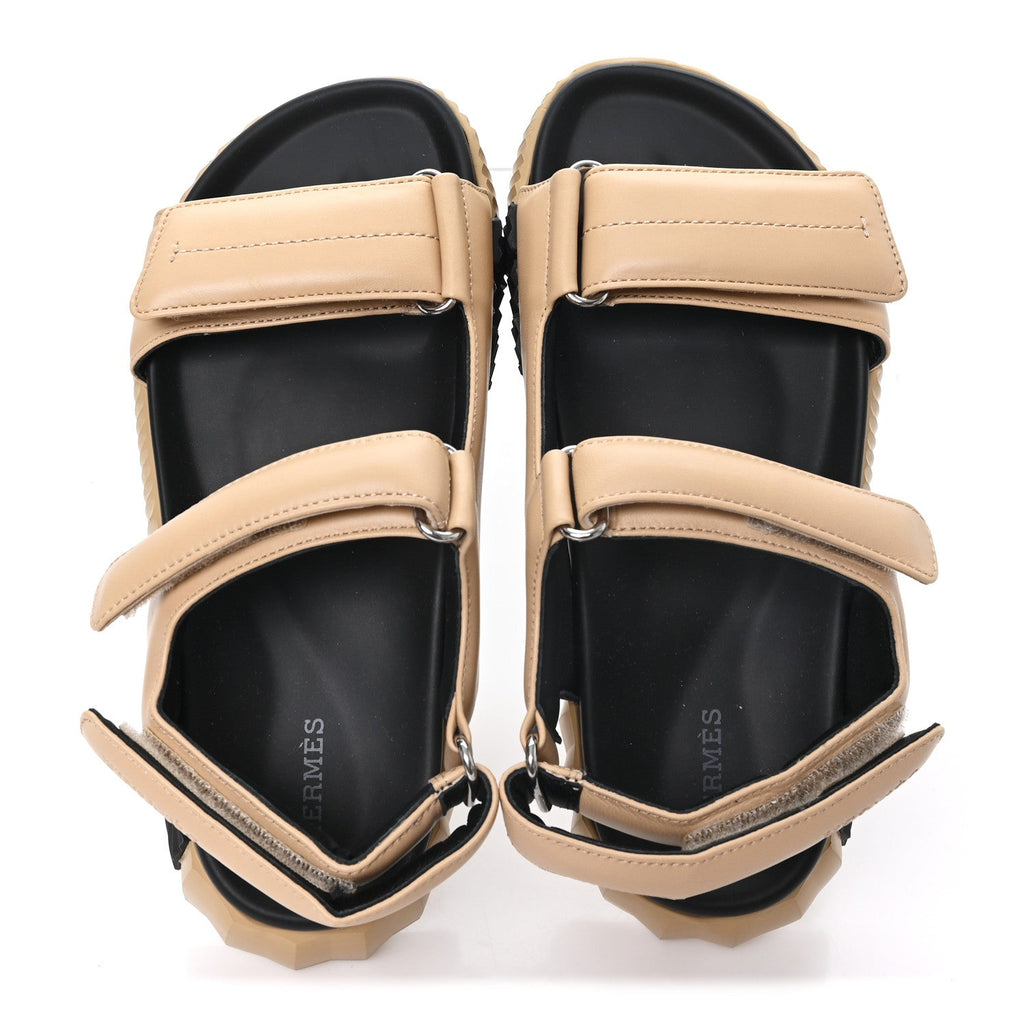 Lambskin Junior Womens Sandals 38 Beige Albinos wholesalehk.shop