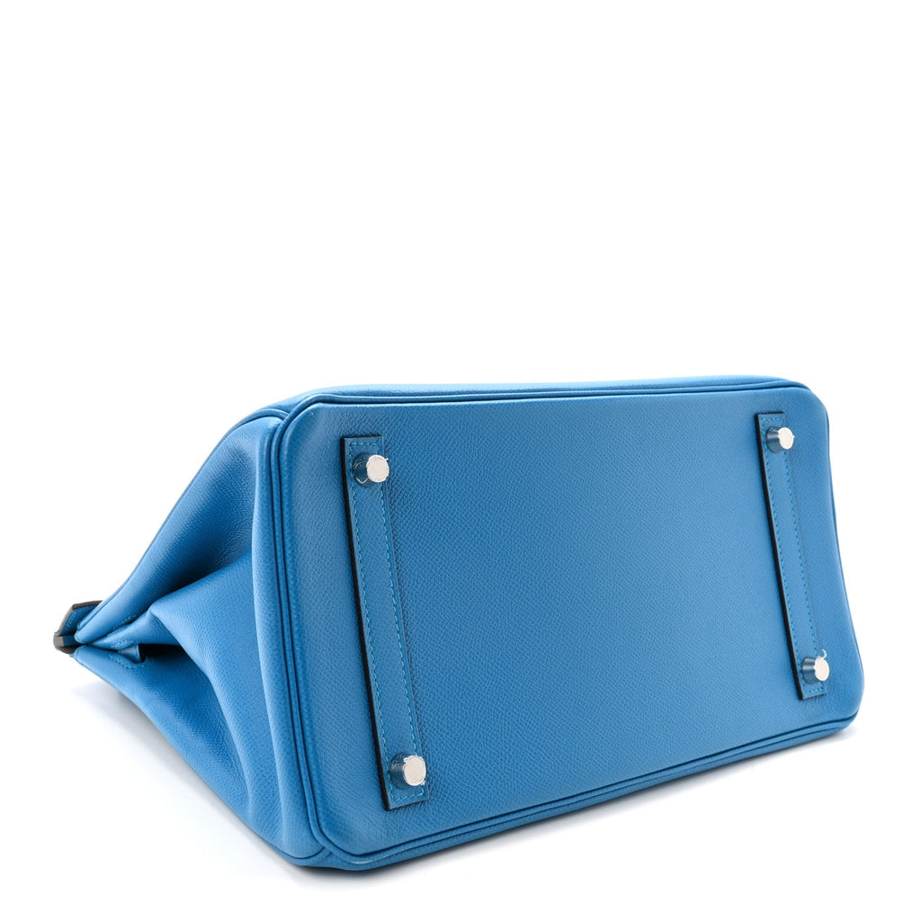 Epsom Birkin 30 Bleu Frida £¨ Direct shipment via from wholesalehk.shop