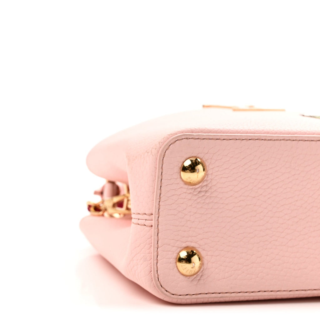 LV X TM Taurillon Superflat Panda Capucines BB Opal Pink £¨ Direct shipment via from wholesalehk.shop