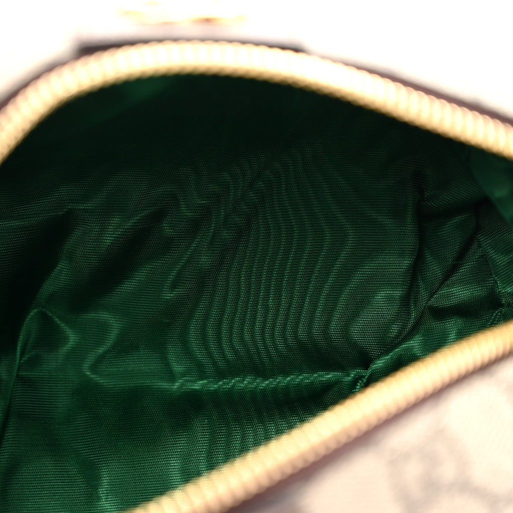 Soft GG Supreme Monogram Calfskin Medium Ophidia Cosmetic Case Beige Ebony New Acero wholesalehk.shop