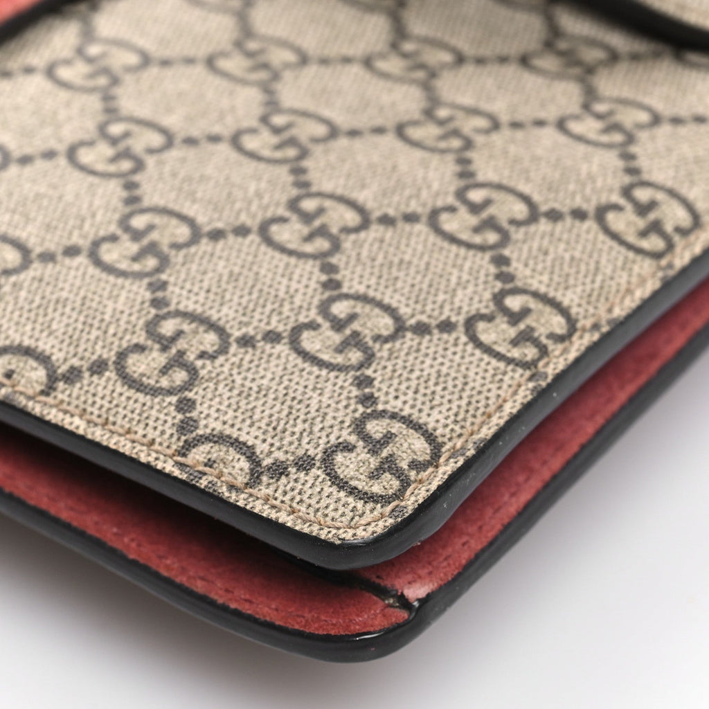 GG Supreme Monogram Blooms Dionysus Belt Bag Beige Multicolor Dry Rose wholesalehk.shop