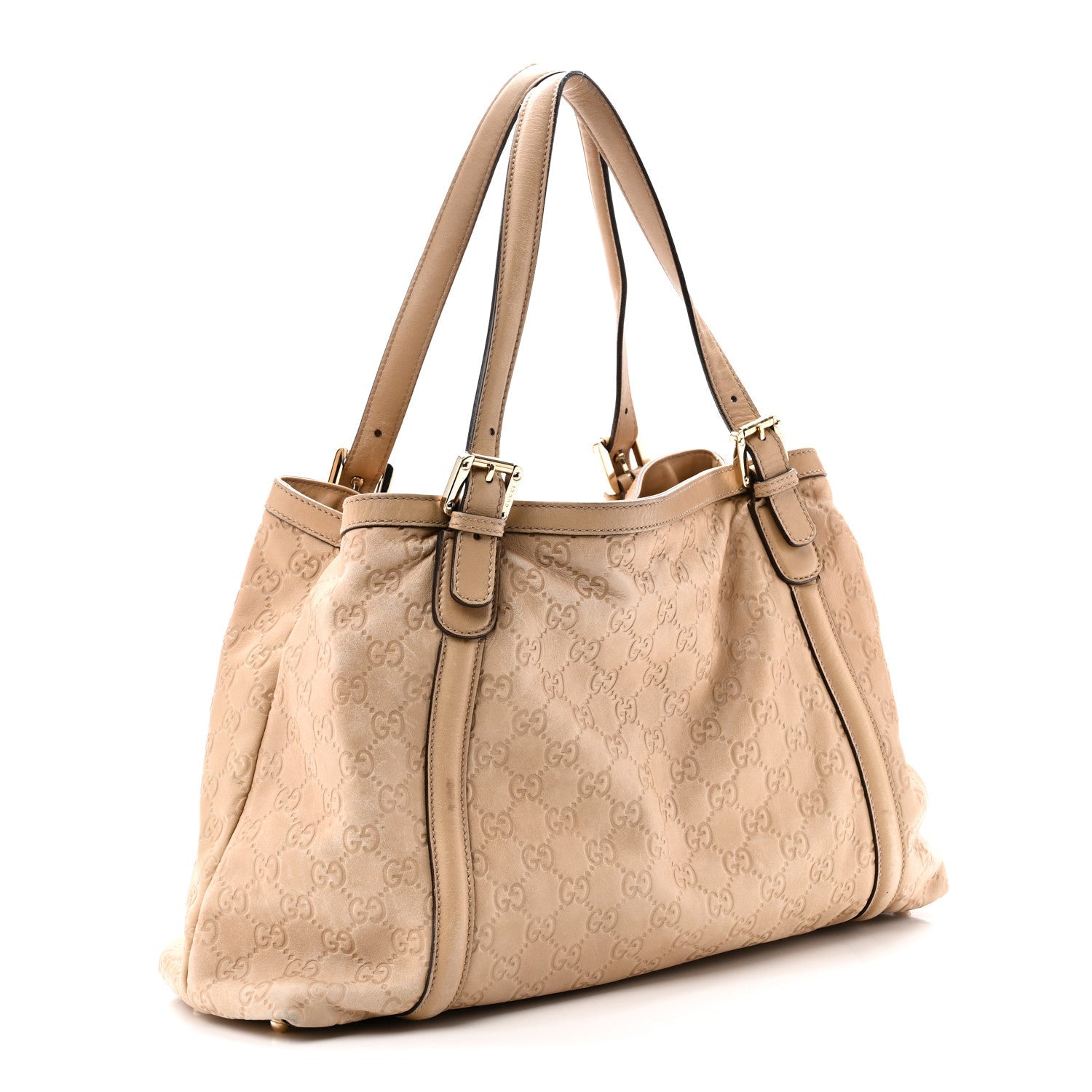 Guccissima Medium Britt Tote Beige £¨ Direct shipment via from wholesalehk.shop