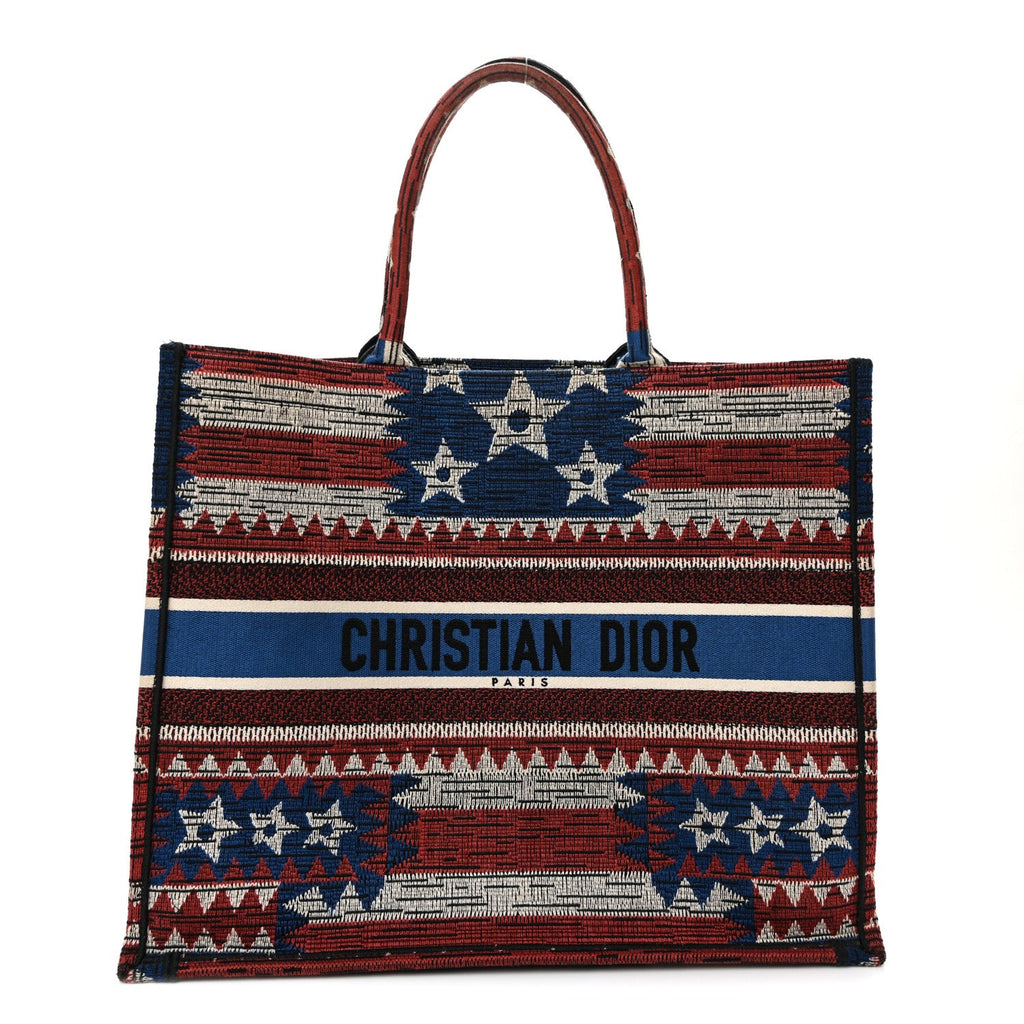 Canvas Embroidered Large Exclusive US Book Tote Multicolor £¨ Direct shipment via from wholesalehk.shop