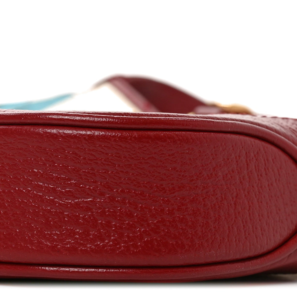 Canvas Calfskin 100 Centennial Music Small Jackie 1961 Hobo Ivory Red £¨ Direct shipment via from wholesalehk.shop