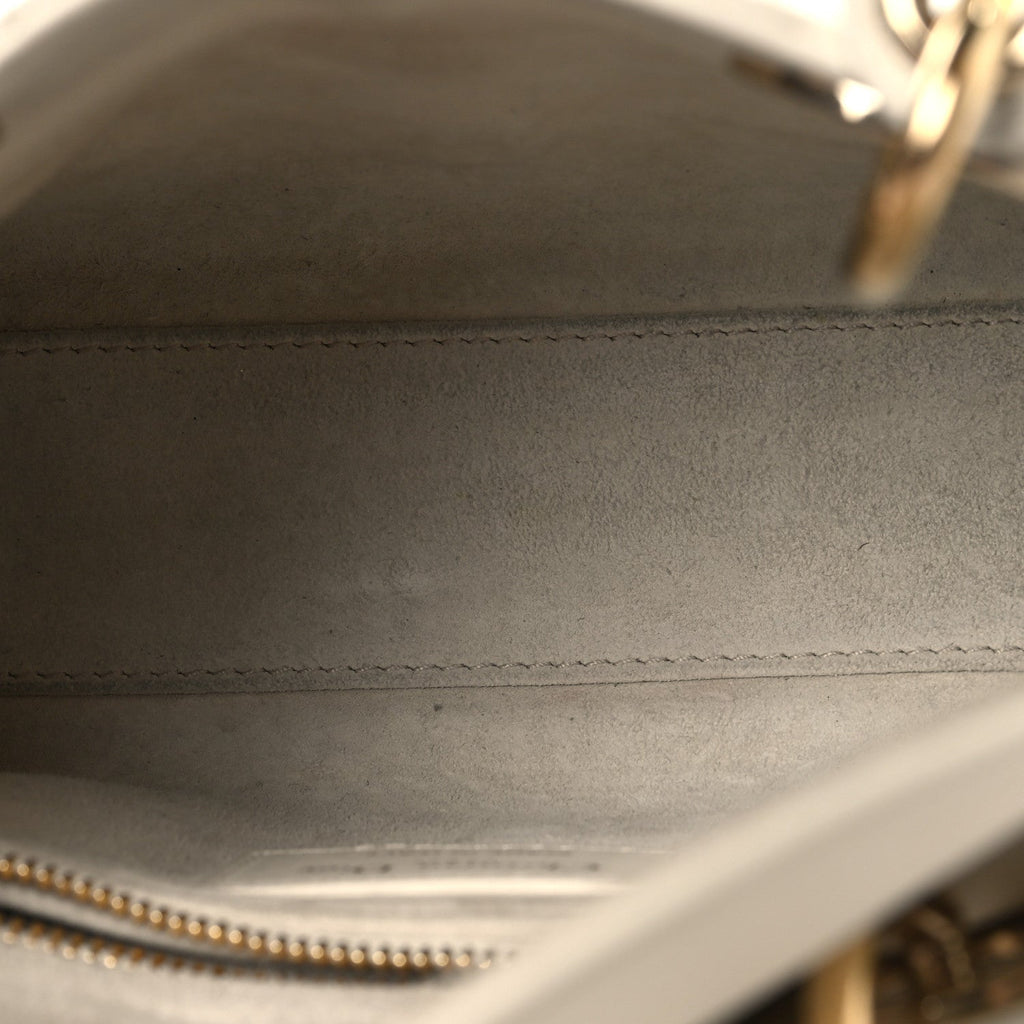 Lambskin Cannage Small My ABCDior Lady Dior Latte wholesalehk.shop