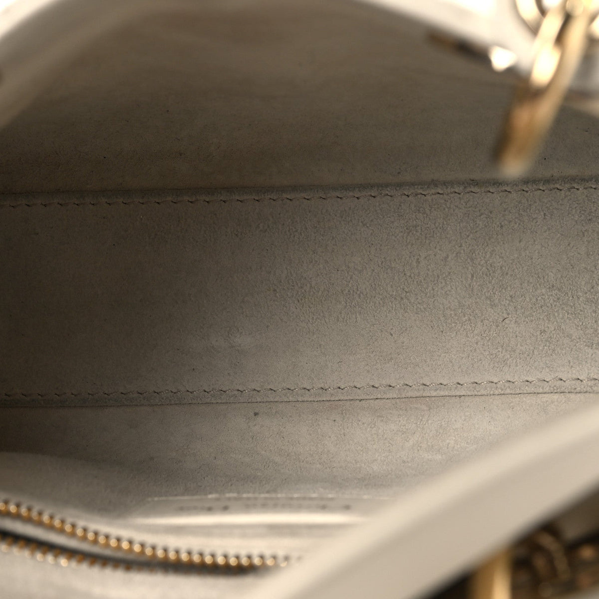 Lambskin Cannage Small My ABCDior Lady Dior Latte wholesalehk.shop