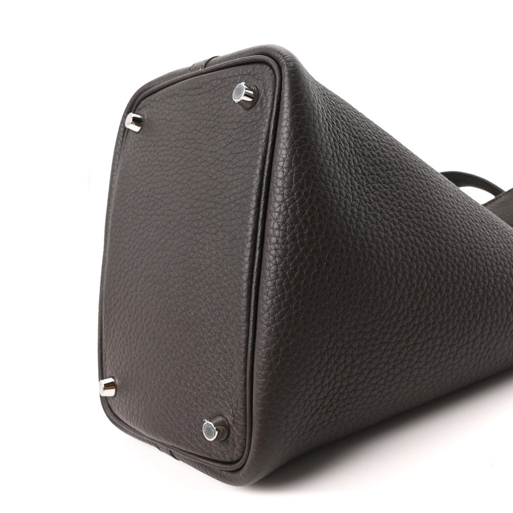 Taurillon Clemence Picotin Lock 18 PM Ebene £¨ Direct shipment via from wholesalehk.shop