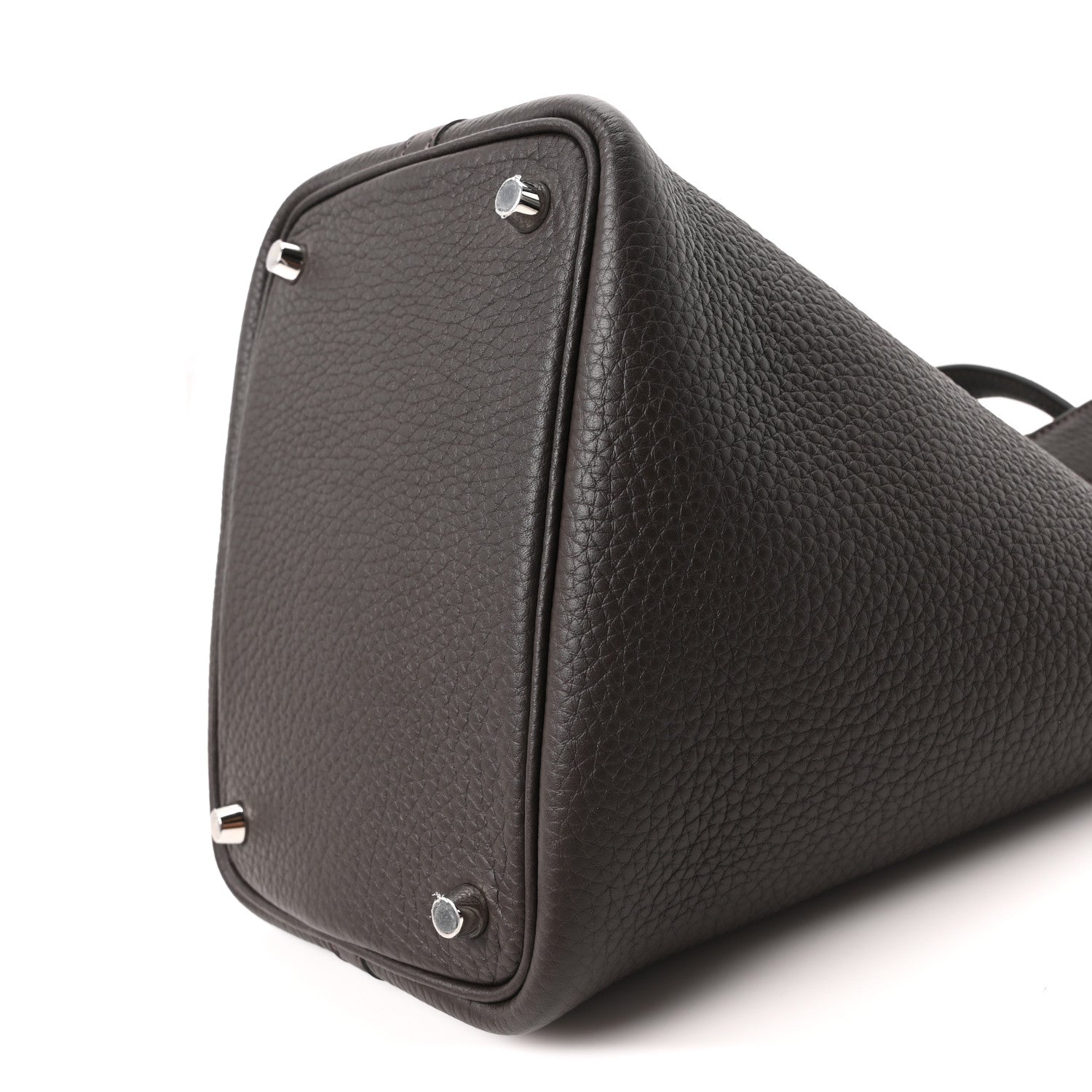 Taurillon Clemence Picotin Lock 18 PM Ebene £¨ Direct shipment via from wholesalehk.shop