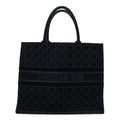 Velvet Cannage Large Book Tote Navy Blue £¨ Direct shipment via from wholesalehk.shop