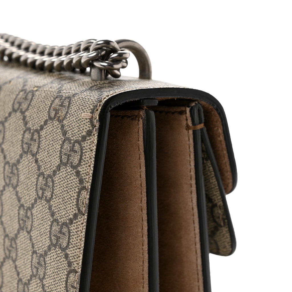 GG Supreme Monogram Small Dionysus Shoulder Bag Taupe wholesalehk.shop