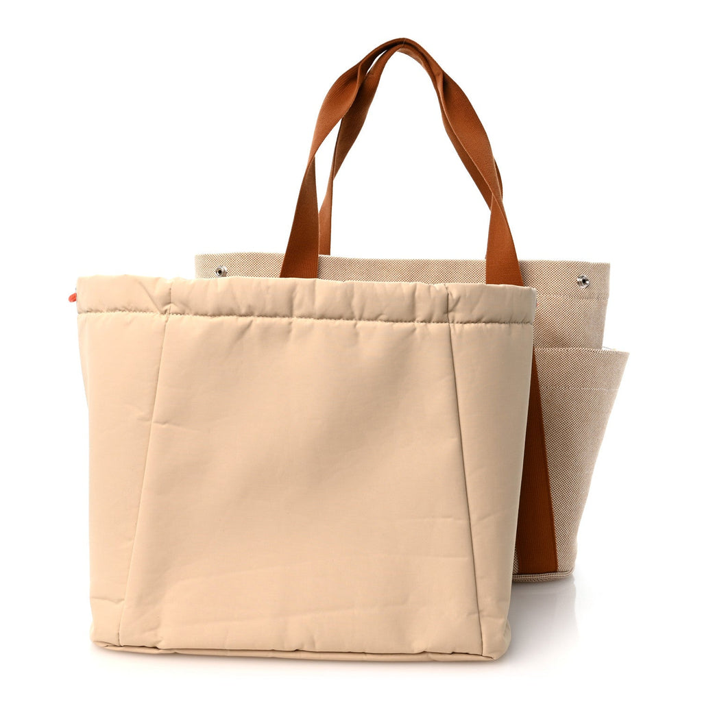 H Canvas Cabriole Nappy Bag Biscuit £¨ Direct shipment via from wholesalehk.shop