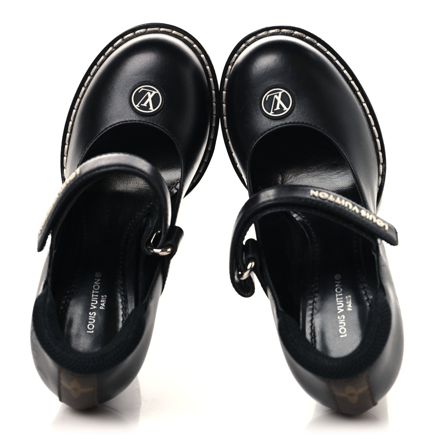 Calfskin Star Trail Ankle Pumps 35.5 Black £¨ Direct shipment via from wholesalehk.shop