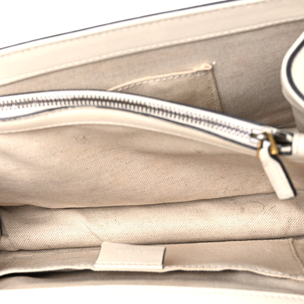 Calfskin Bamboo Web Medium Dionysus Top Handle Bag White Blue Hibiscus Red wholesalehk.shop