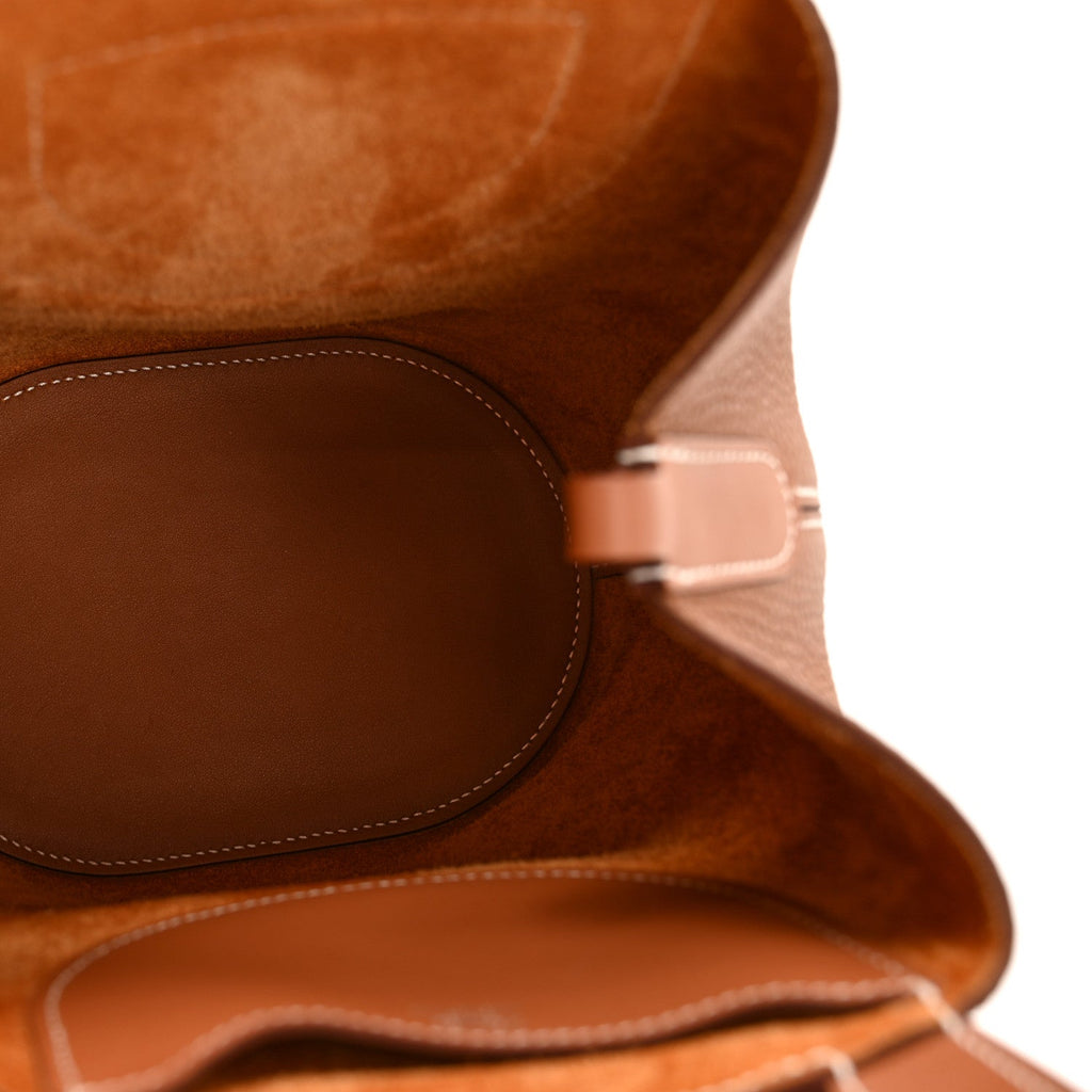 Taurillon Clemence Swift In-The-Loop 18 Bag Gold £¨ Direct shipment via from wholesalehk.shop