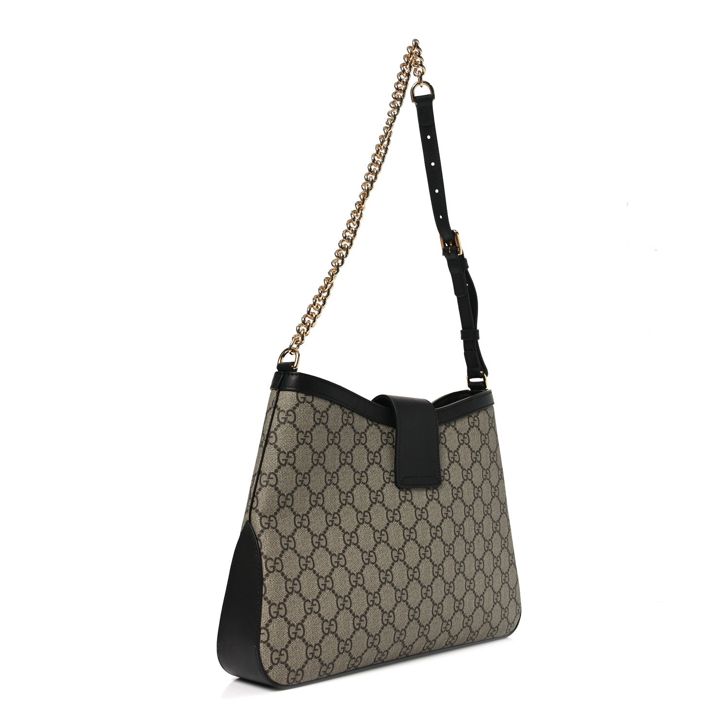GG Supreme Monogram Medium Padlock Shoulder Bag Black £¨ Direct shipment via from wholesalehk.shop
