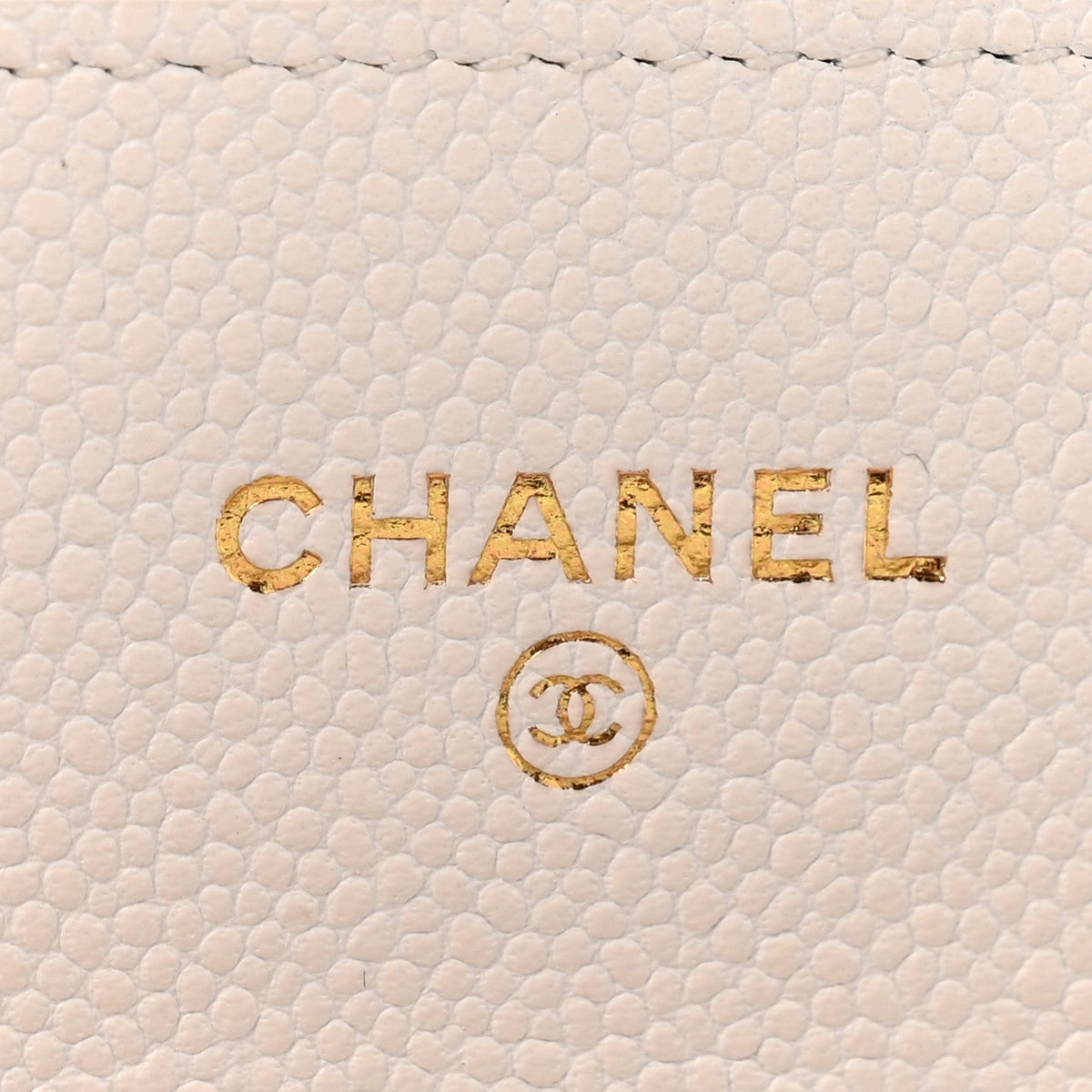 Caviar Quilted CC Turnlock Wallet On Chain WOC White wholesalehk.shop