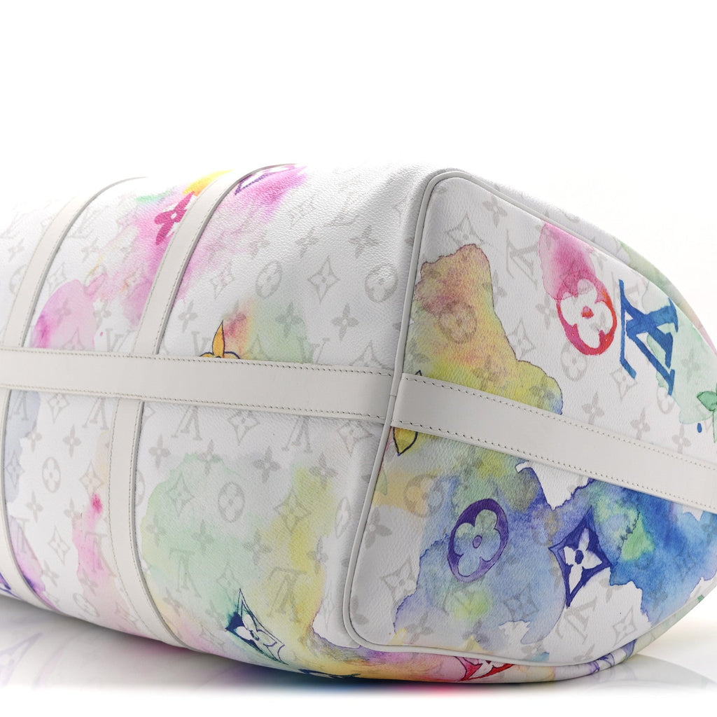 Monogram Watercolor Keepall Bandouliere 50 Multicolor wholesalehk.shop
