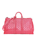 Monogram Fluo See Through Keepall Bandouliere 50 Rose wholesalehk.shop