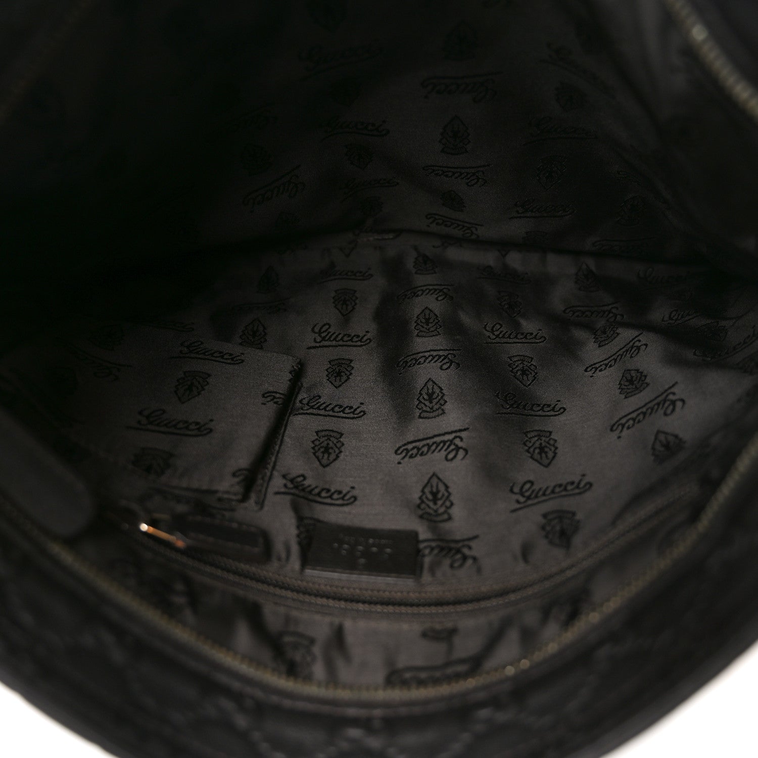 Guccissima Medium Flat Messenger Bag Black £¨ Direct shipment via from wholesalehk.shop