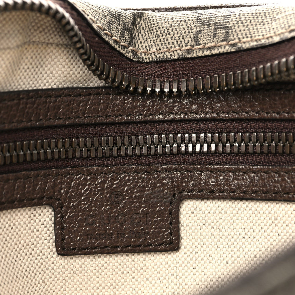 Soft GG Supreme Monogram Medium Ophidia Belt Bag Dark Brown wholesalehk.shop