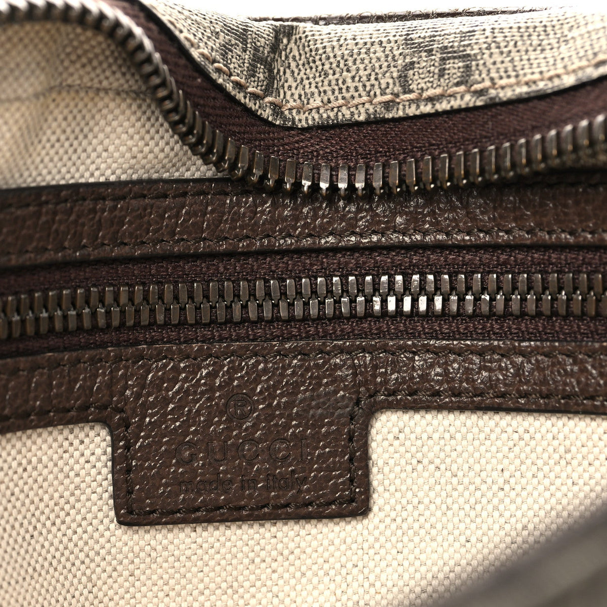Soft GG Supreme Monogram Medium Ophidia Belt Bag Dark Brown wholesalehk.shop