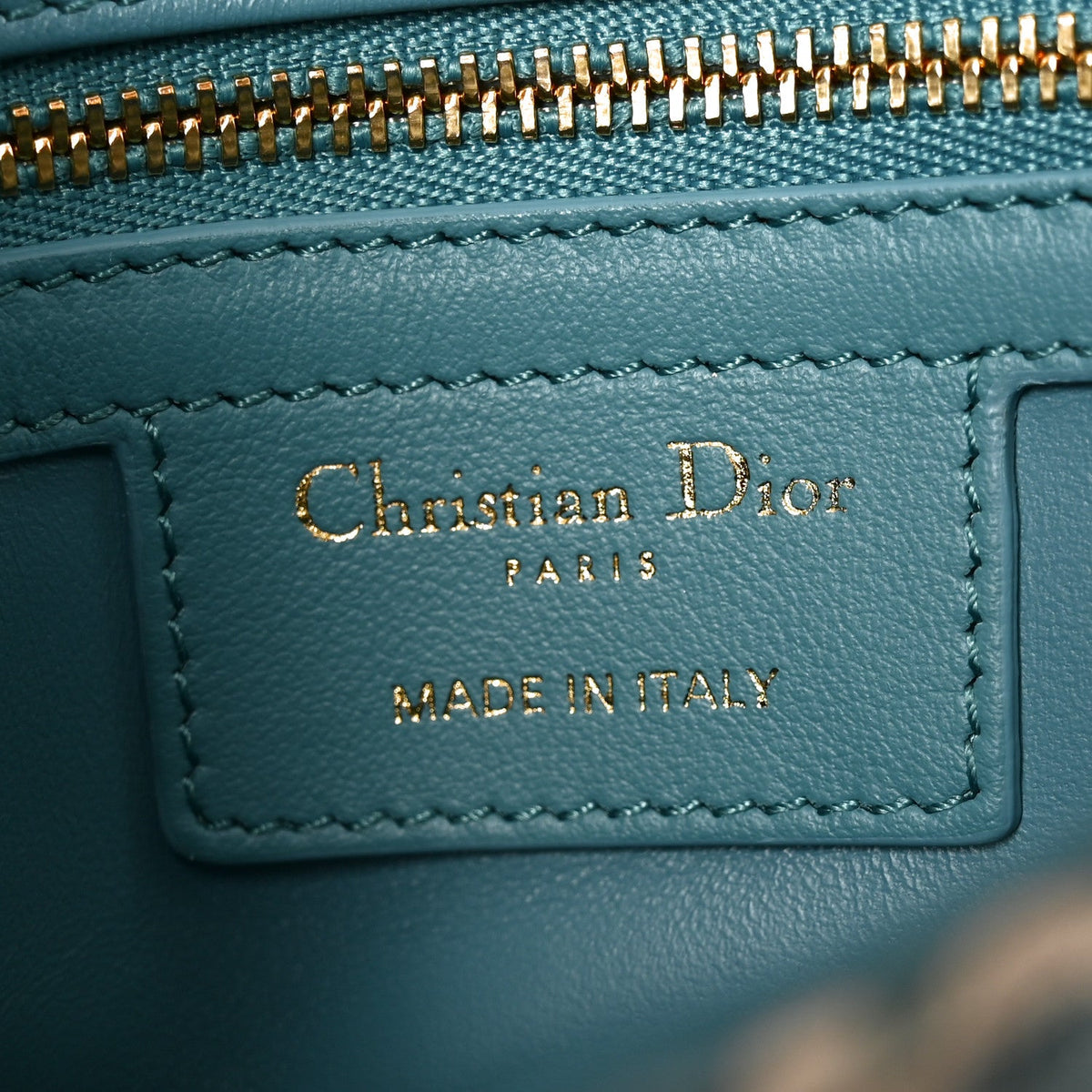 Calfskin Strass Embroidered Small Caro Bag Blue wholesalehk.shop