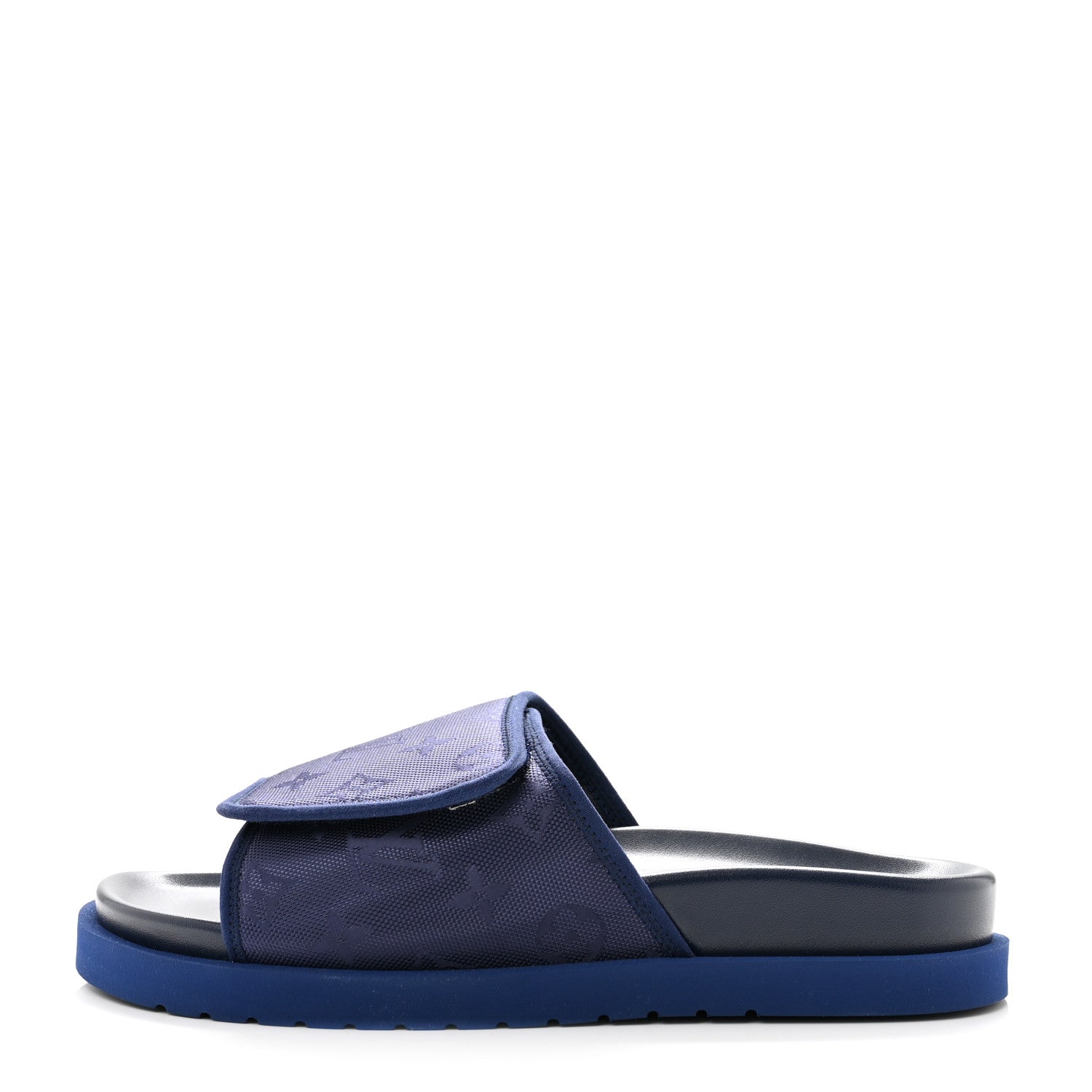 Monogram Mens Miami Mules 8.5 Navy Blue £¨ Direct shipment via from wholesalehk.shop