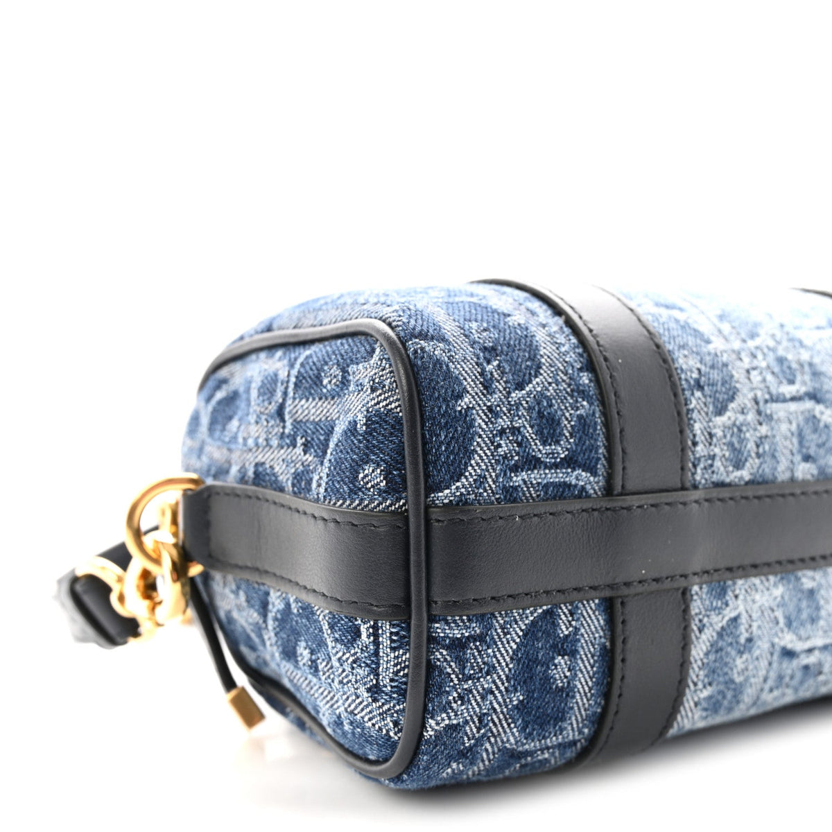 Denim Oblique Nano Groove 17 Bag Blue wholesalehk.shop