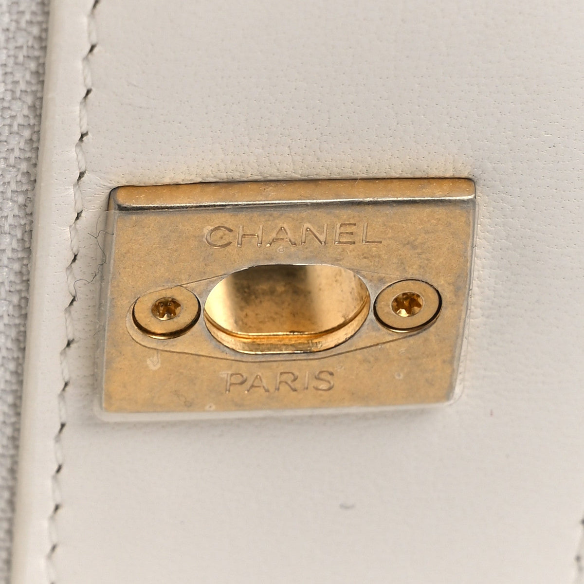 Lambskin Quilted CC Pearl Crush Wallet on Chain WOC White wholesalehk.shop