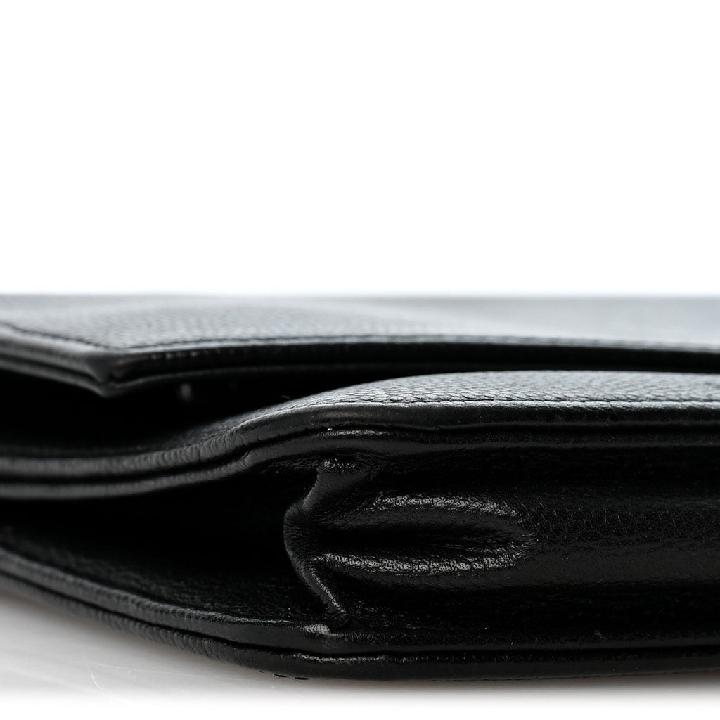 Caviar Sevruga Wallet on Chain WOC Black wholesalehk.shop