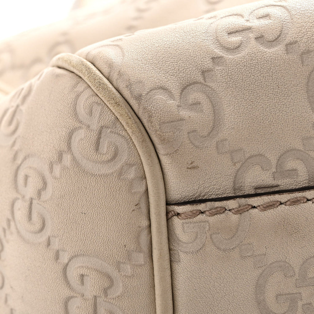 Guccissima Medium Sukey Tote Mystic White £¨ Direct shipment via from wholesalehk.shop