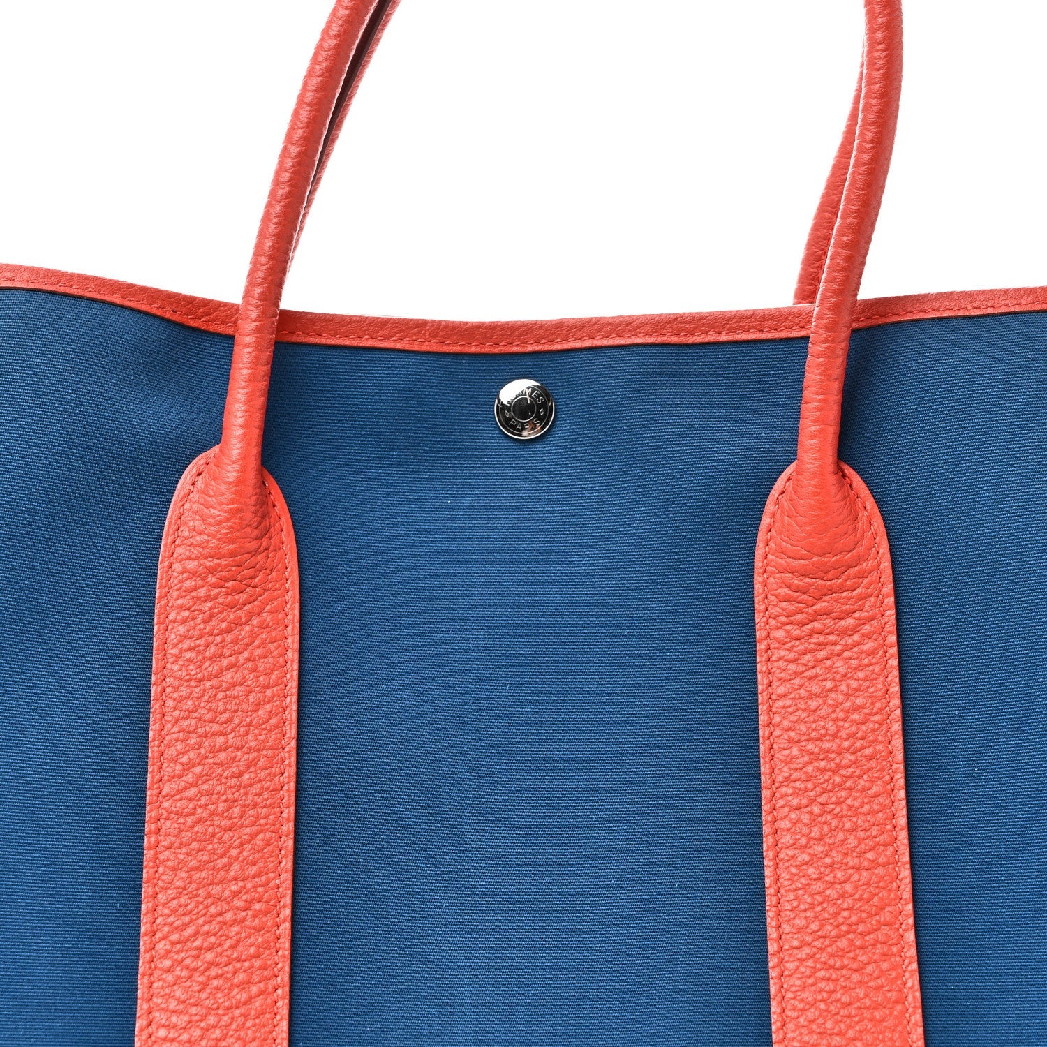 Toile Negonda Garden Party Tote 36 MM  Bleu Zanzibar Capucine £¨ Direct shipment via from wholesalehk.shop