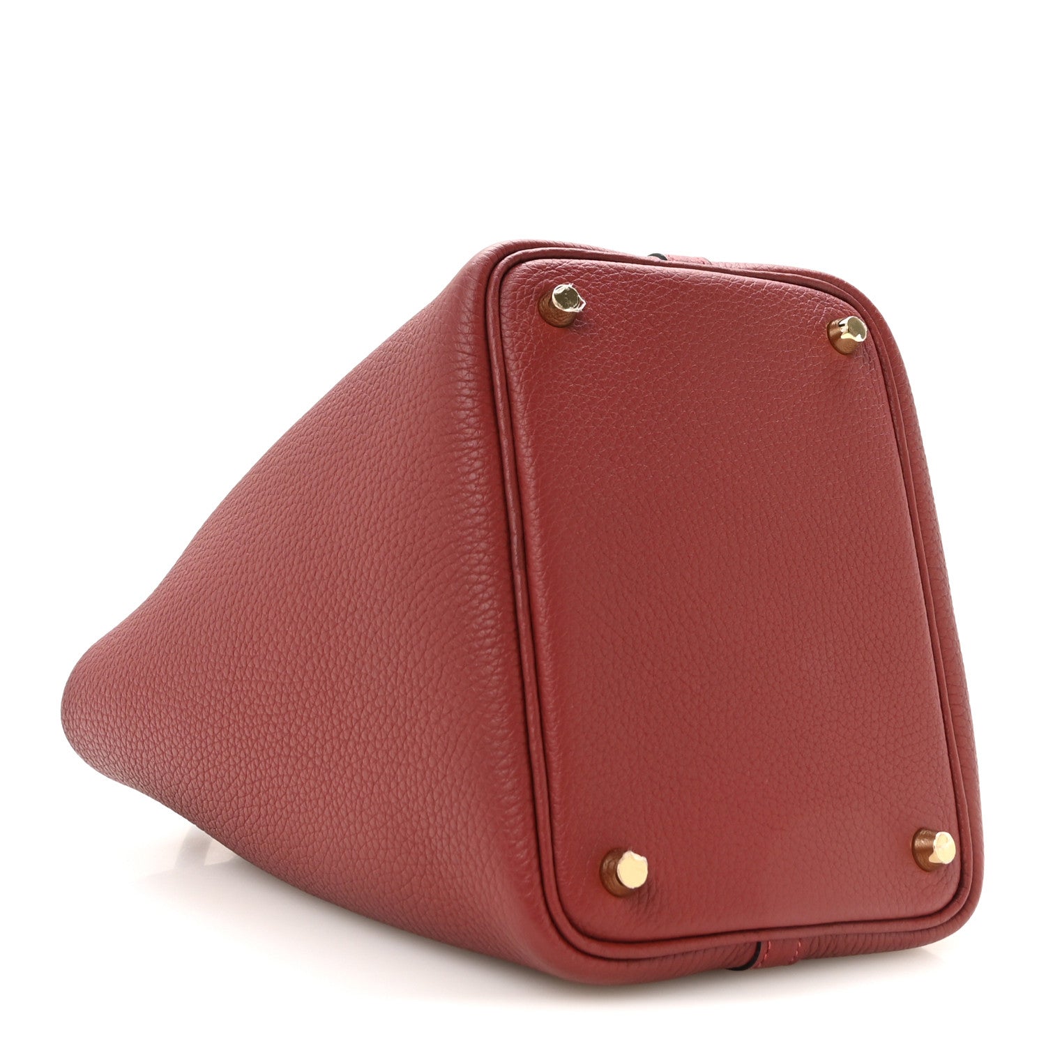 Taurillon Clemence Picotin Lock 18 PM Rouge H £¨ Direct shipment via from wholesalehk.shop