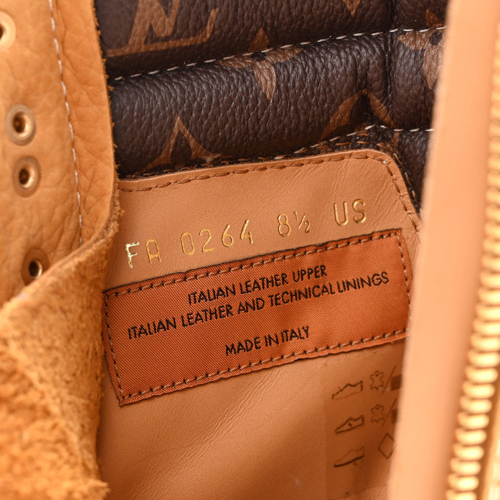 X TIMBERLAND Grained Calfskin Monogram Mens Ranger Boots 8.5 Wheat £¨ Direct shipment via from wholesalehk.shop