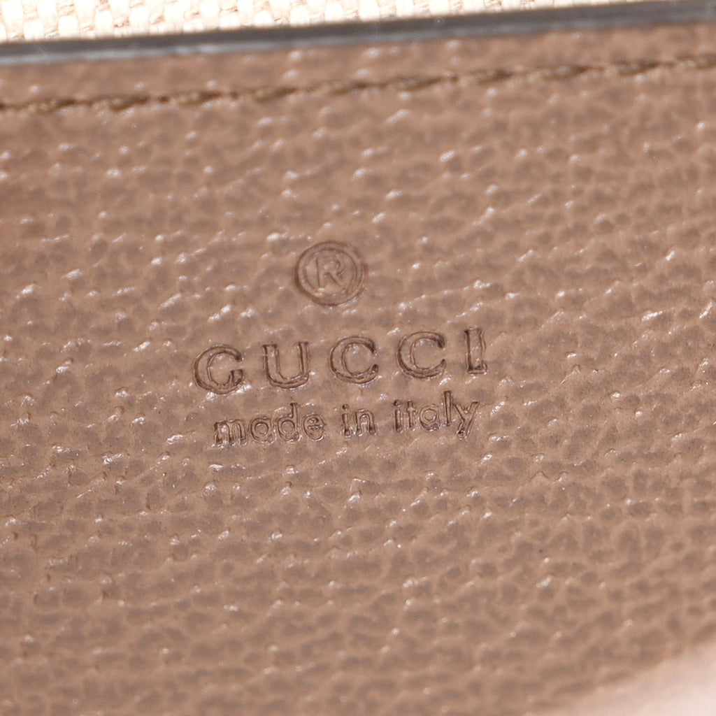 GG Supreme Monogram Textured Dollar Calfskin Web Mini Ophidia Envelope Shoulder Bag Beige Ebony wholesalehk.shop