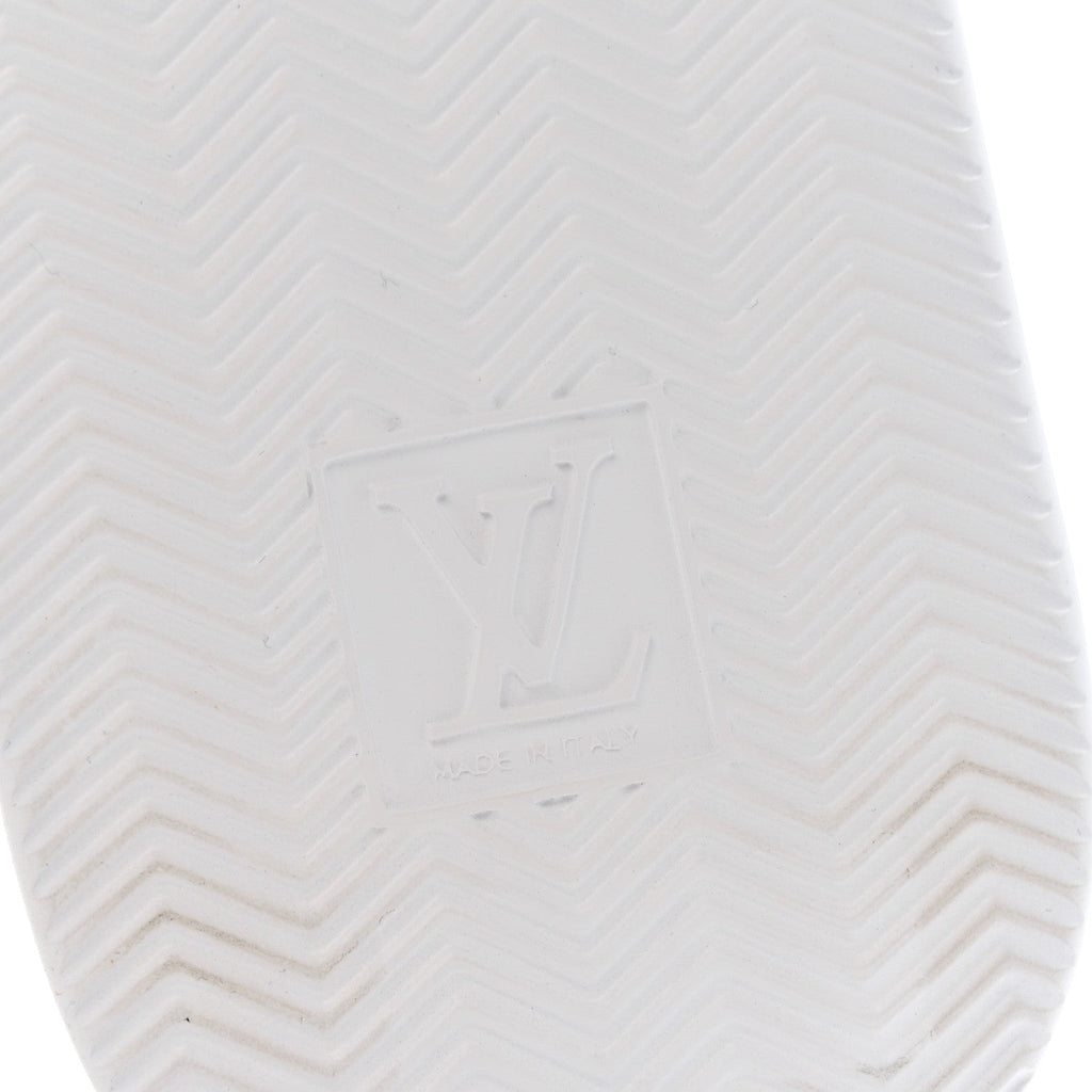 Grained Calfskin Embossed Monogram Mens Beverly Hills Sneakers 8.5 White £¨ Direct shipment via from wholesalehk.shop