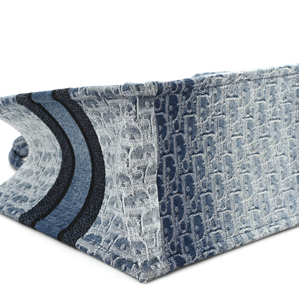 Oblique Denim Medium Book Tote Blue £¨ Direct shipment via from wholesalehk.shop