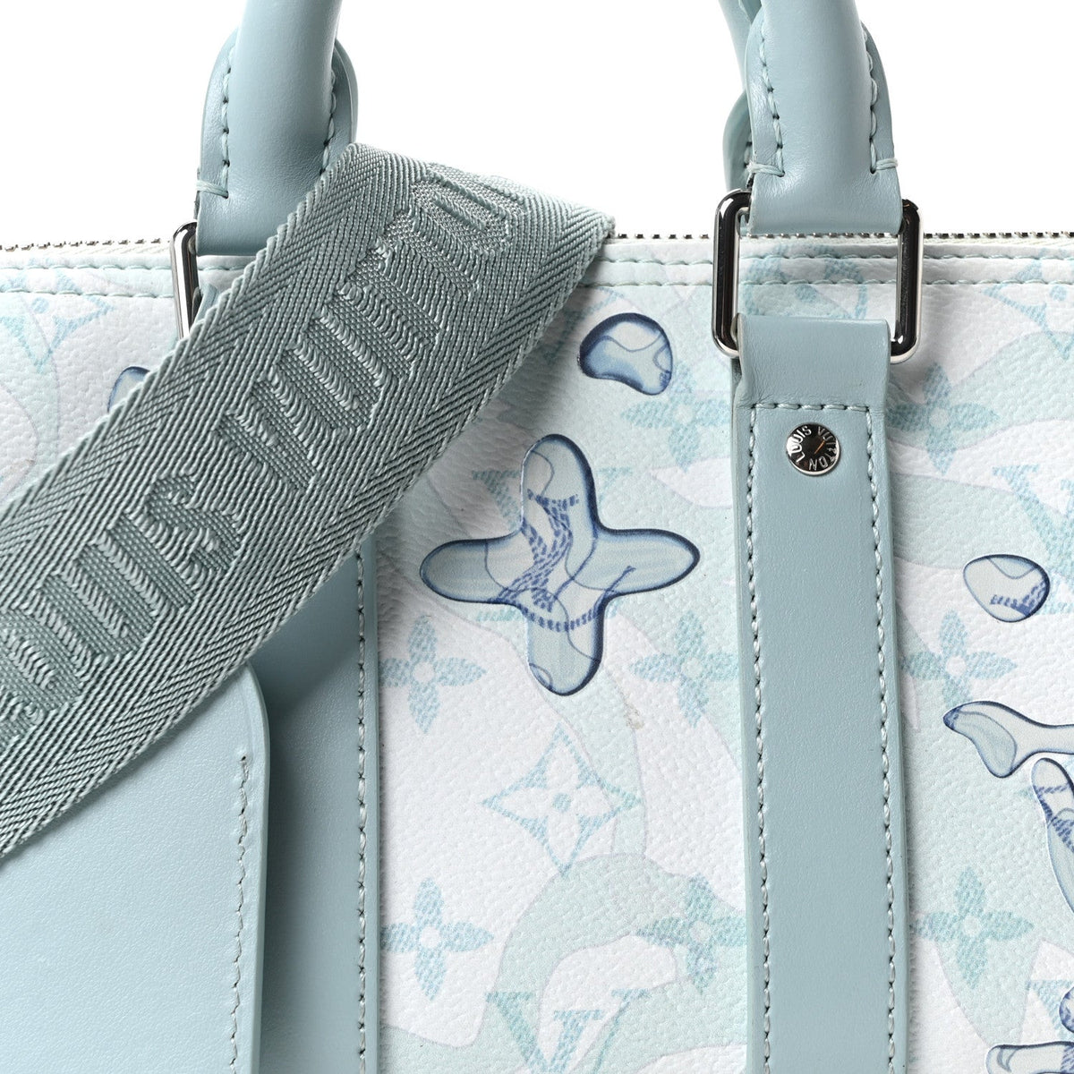 Monogram Aquagarden Keepall Bandouliere 25 Crystal Blue wholesalehk.shop