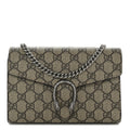 GG Supreme Monogram Mini Dionysus Chain Wallet Beige Taupe wholesalehk.shop