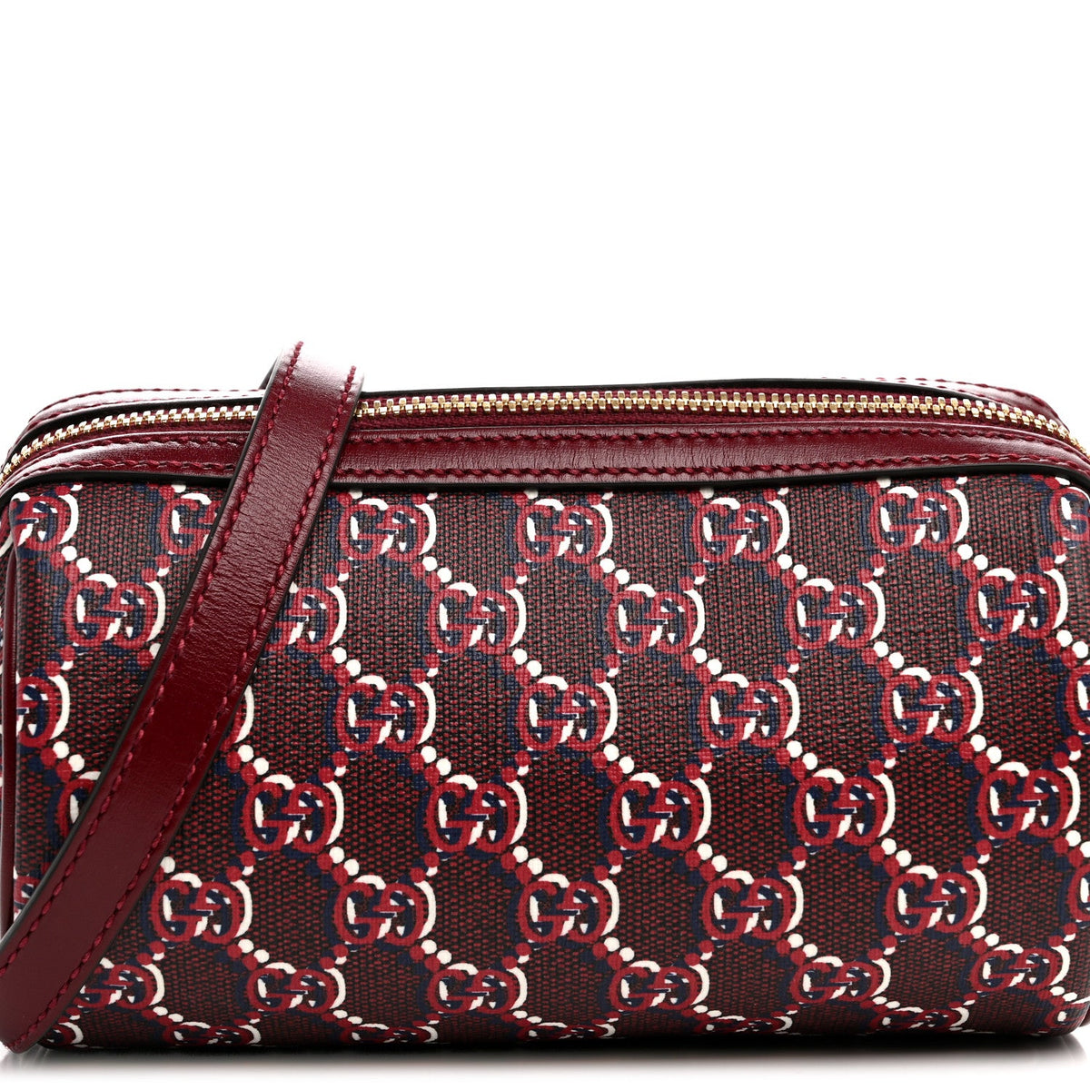 GG Shadow Monogram Ophidia Crossbody Bag Rosso Ancora Red wholesalehk.shop