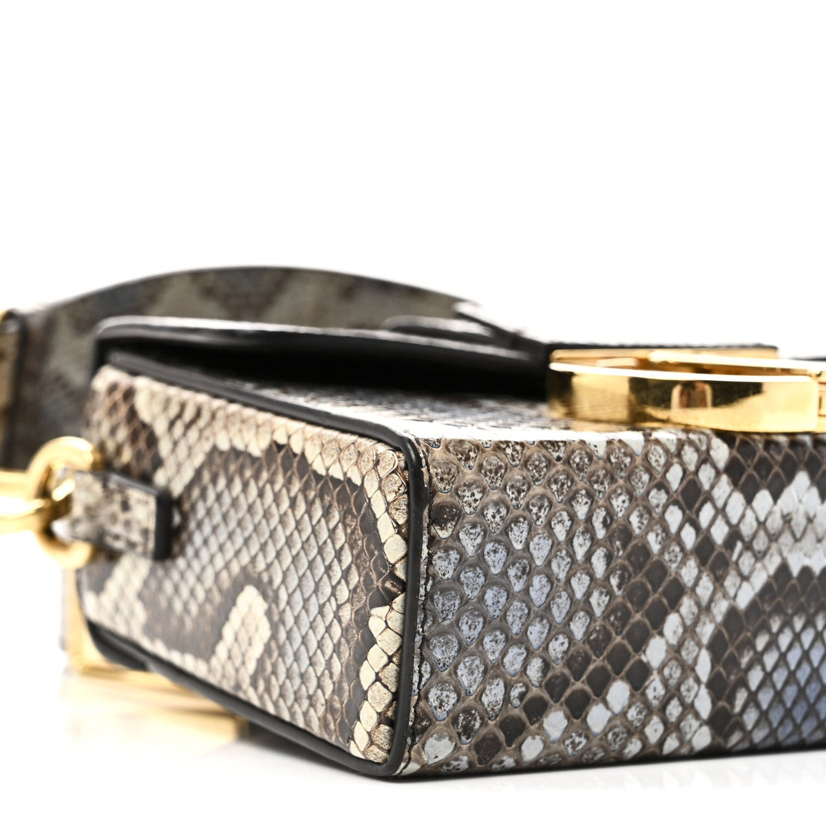 Snakeskin 30 Montaigne Box Bag Beige Multicolor wholesalehk.shop