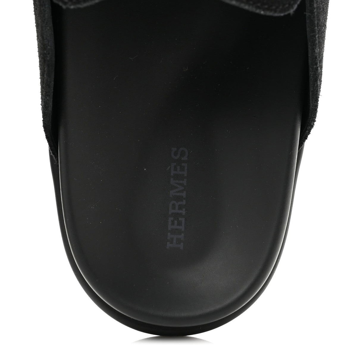 Suede Calfskin Go Mules 40 Black wholesalehk.shop